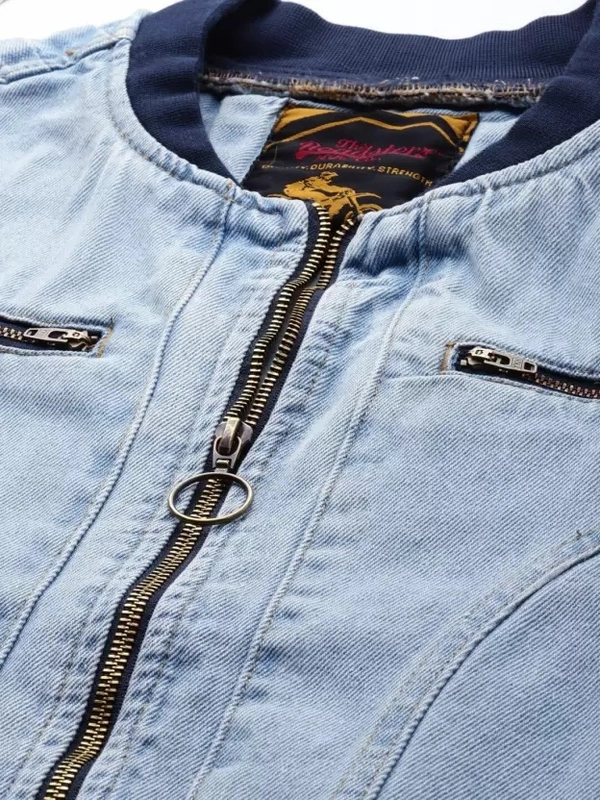 Men Solid Jacket 