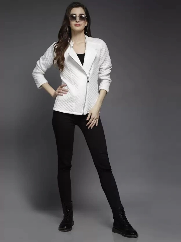 Women Checkered Casual Jacket