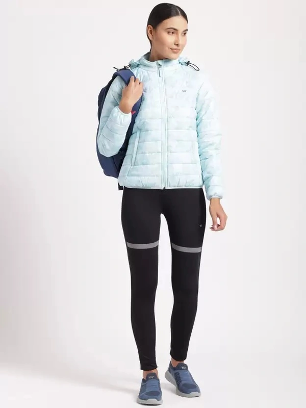 Women Printed Padded Jacket