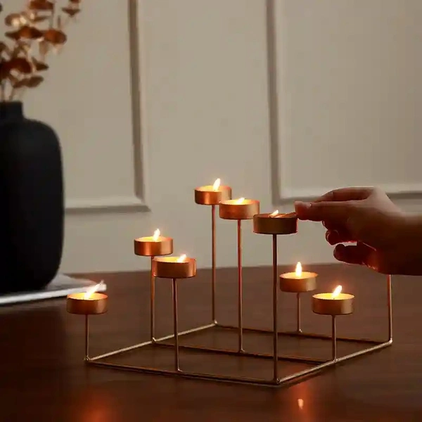 9 Tea Light Holder Candle Stand