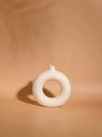 Donut Vase Tall and Small 20 Cm