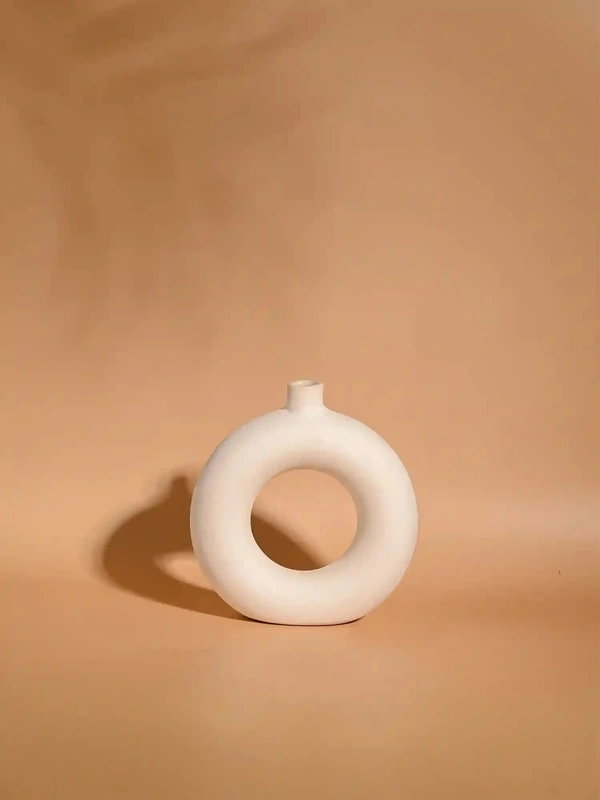 Donut Vase Tall and Small 20 Cm