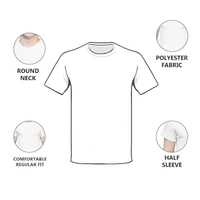 IMT Holi t-Shirt for Family|Regular |Dry fit|Happy Holi Printed| Half Sleeves t-Shirt for Holi White