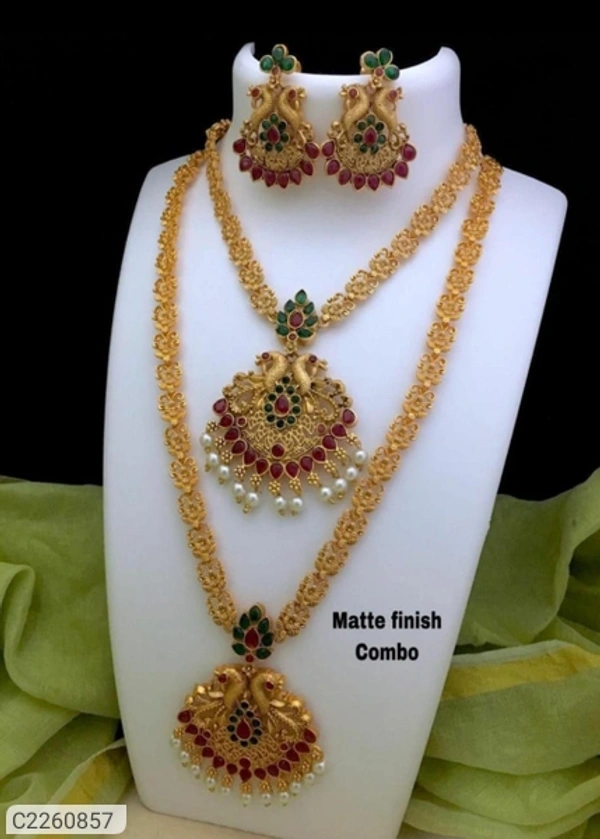 Latest Gold Plated Jewellery Set