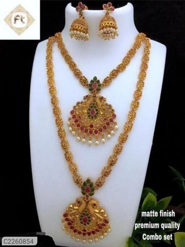 Latest Gold Plated Jewellery Set