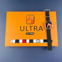 Rubber Ultra Smartwatch With 7 Belt Strip N30000, Size/Dimension: 8*2*10 - Free Size