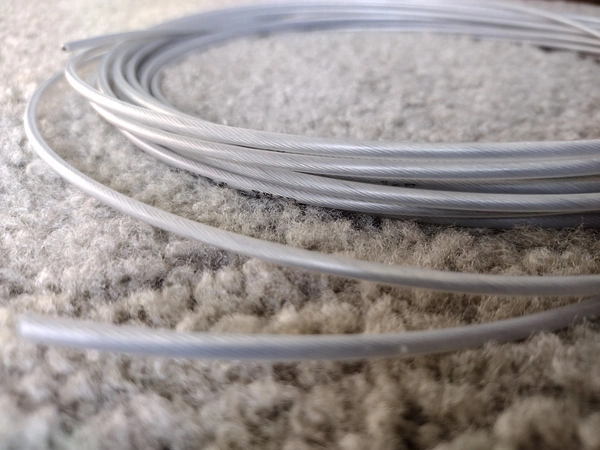 Mirowawa 3mm 1+12 Invisible Grills Cable 3 MM SS316 with Nylon Coat 