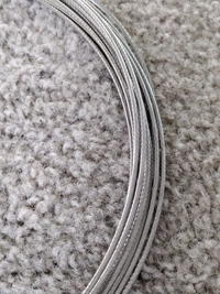 Mirowawa 3mm 1+12 Invisible Grills Cable 3 MM SS316 with Nylon Coat 