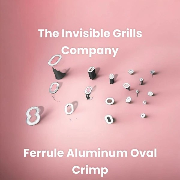 3mm Ferrule Aluminum Oval Crimp 