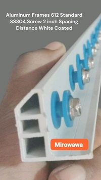 Profile SS304 Screw Plus Plastic Roller 