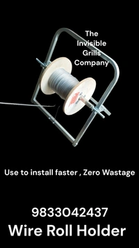 Wire Roll Holder Invisible Grills Cable Wire Rope holder 