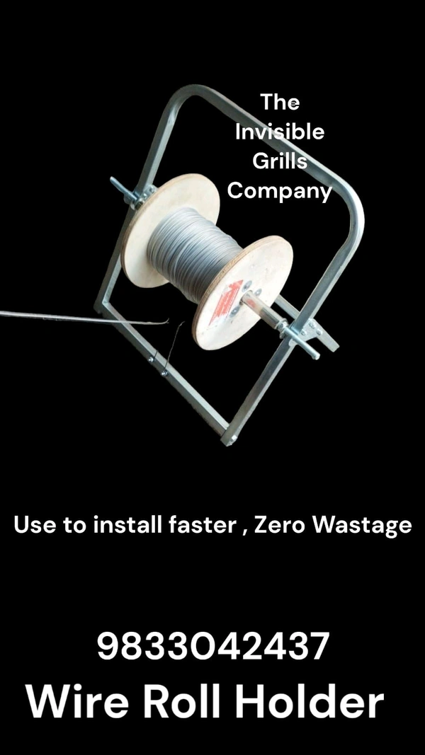 Wire Roll Holder Invisible Grills Cable Wire Rope holder 