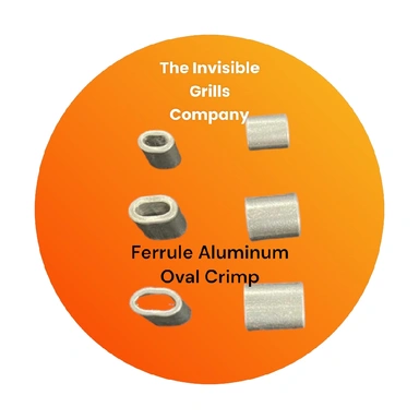 Ferrules Aluminum Oval Crimp