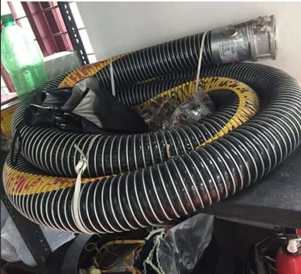 Decantation Long Fuel Dispensing Tanker Hose - IOC to BPCL with coupler - 3" x 10 Feet