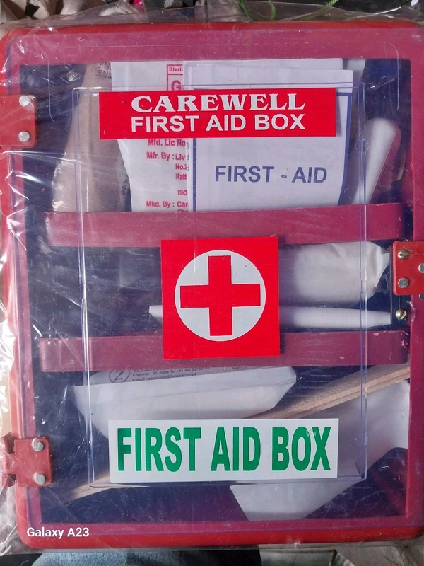 First Aid Box with Medicine