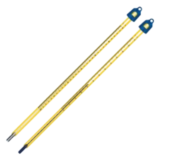 Thimson Thermometer with Certified ( -10° to 50 °l) 2 Years Valid - Mercury