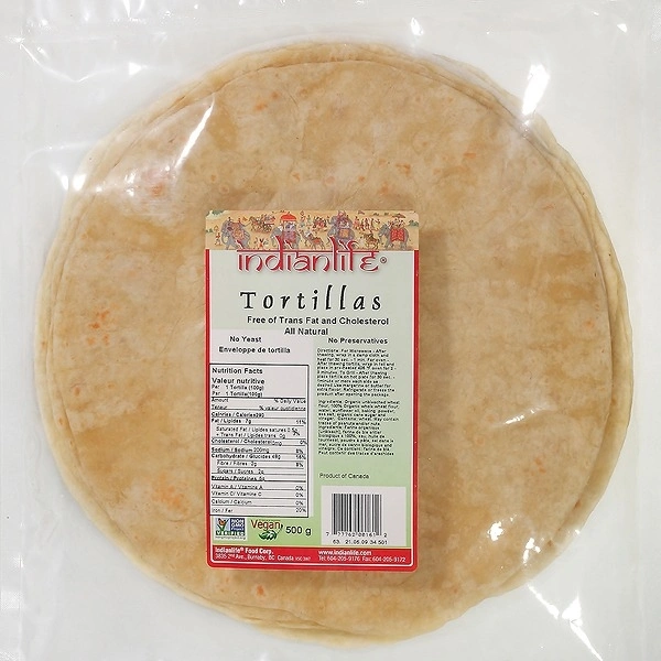 Tortilla Warps 12"inch 