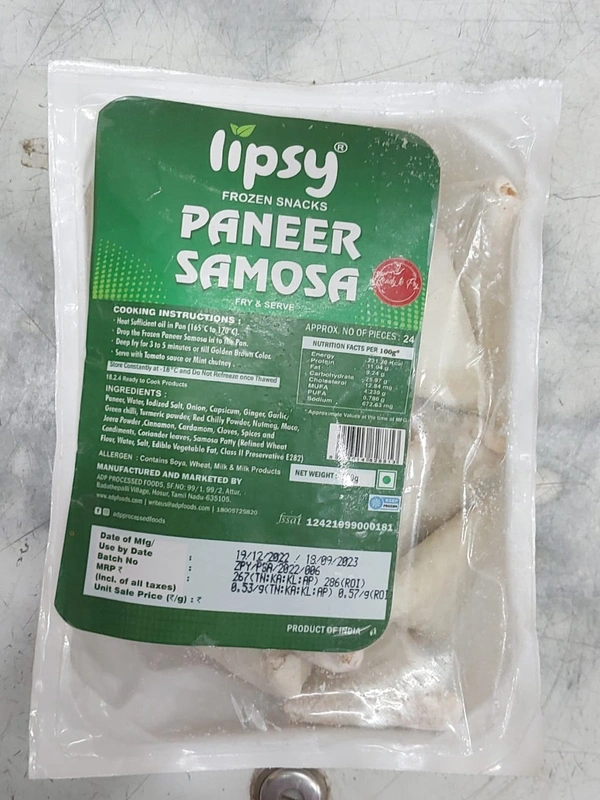 PANEER SOMOSA 500gm
