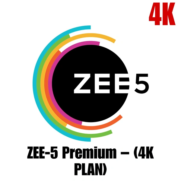 ZEE-5 Premium – (4K PLAN) - 20 Min, 1, Year