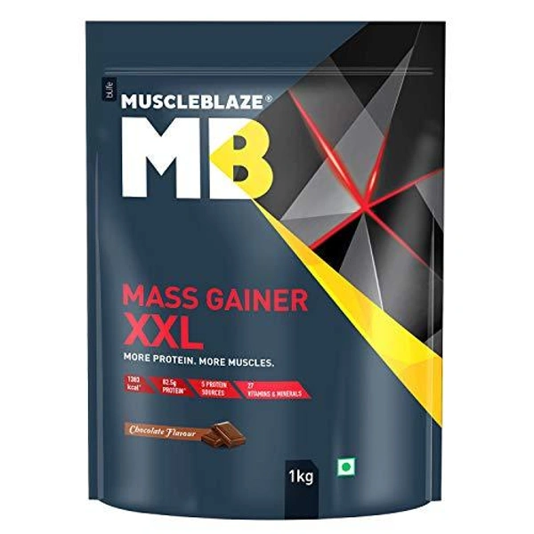 Muscleblaze  MB Mass Gainer XXL - 1kg, Chocolate