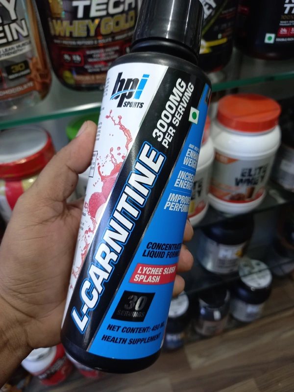 BPI SPORTS  L-CARNITINE 3000mg - Lychee Slush Splash, 30, 450ml