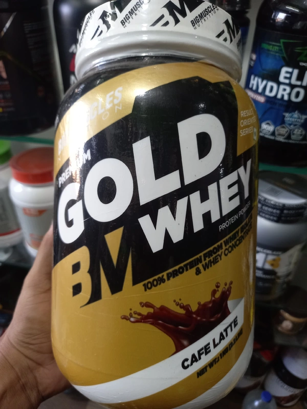 Bigmuscles  Premium Gold Whey - Cafe Late