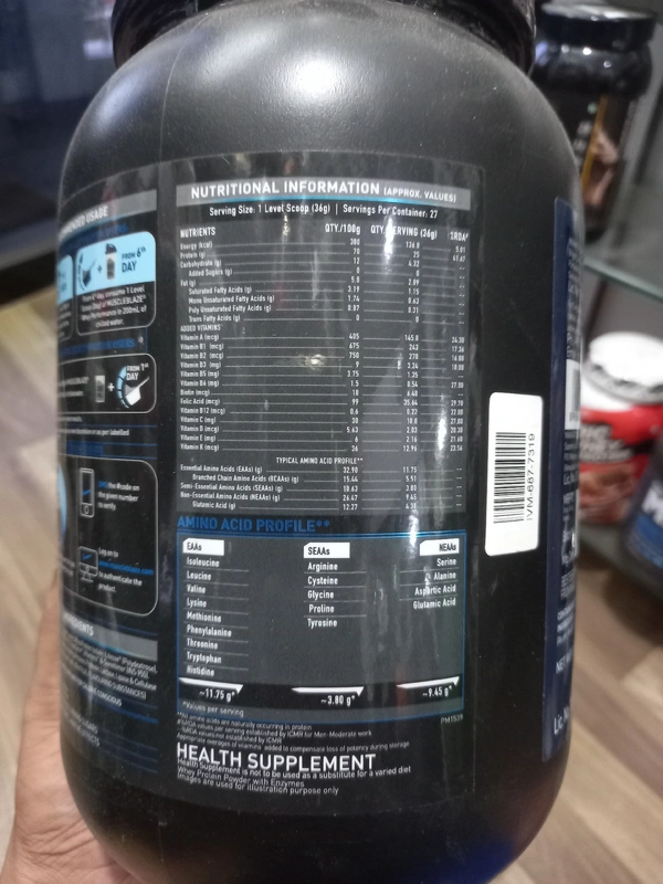 Muscleblaze  MB WHEY PERFORMANCE  - 1kg, Chocolate, 27