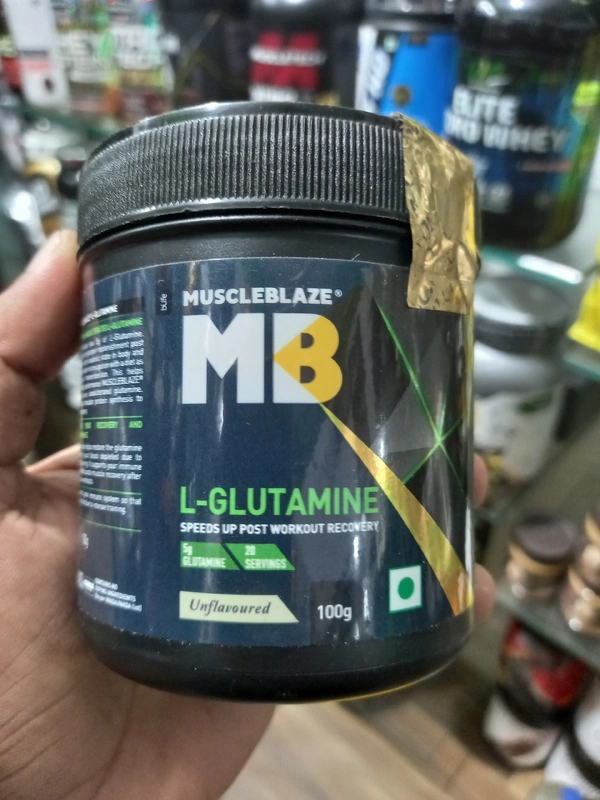 Muscleblaze  MB L-GLUTAMINE  - Unflavoured, 20, 100gm