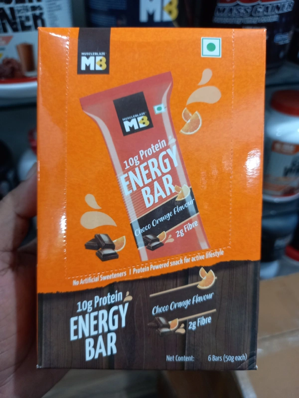 Muscleblaze  Energy Bar 10gm Protein  - 6 Bars