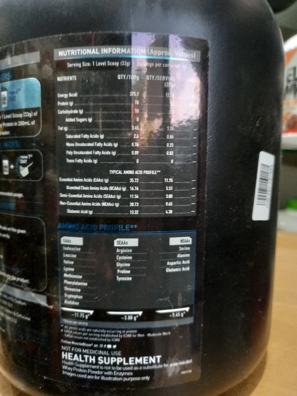 Muscleblaze  MB WHEY PROTEIN  - 60, 2kg
