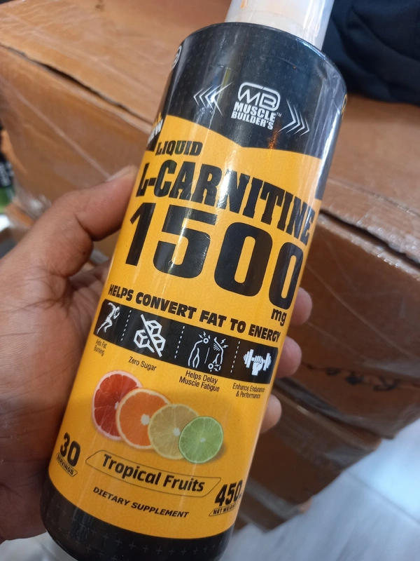 Muscle Builder's  Liquid L-CARNITINE 1500 - 30
