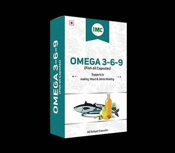 Omega 3-6-9 (Fish Oil Capsules ) - 30 Cap, 195