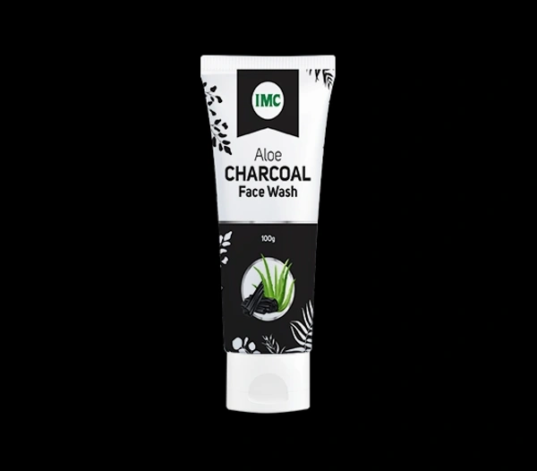 ALOE CHARCOAL FACE WASH - 100 Gm, 55