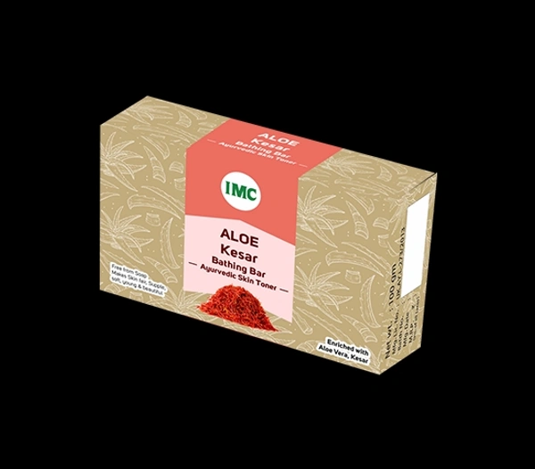 ALOE KESAR BATHING BAR AYURVEDIC SKIN TONER - 75 Gm, 25