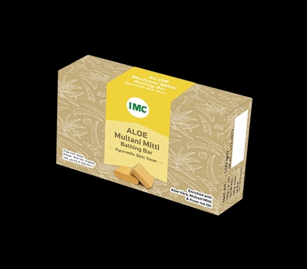 ALOE MULTANIMITTI BATHING BAR AYURVEDIC SKIN TONER - 100 Gm, 25