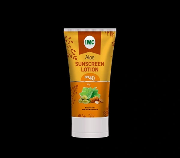 ALOE SUNSCREEN LOTION - 60 Gm, 50