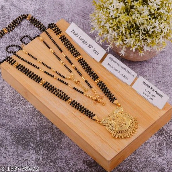 Allure Colorful Mangalsutras Combo Offer (Buy 1 Get 2Free)