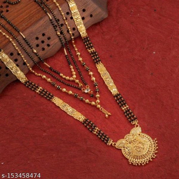 Allure Colorful Mangalsutras Combo Offer (Buy 1 Get 3Free)