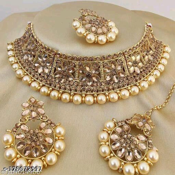 Elite Graceful Jewellery Sets - Golden