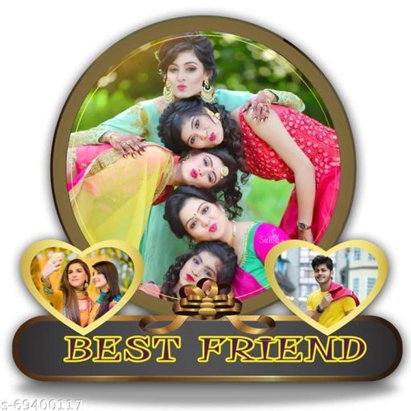 Best Friend Personalized size 12x12 in Single frames