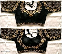 WOMAN EMBRODERY WORK FREE SIZE BLOUSE BY Shastashopping  - 40
