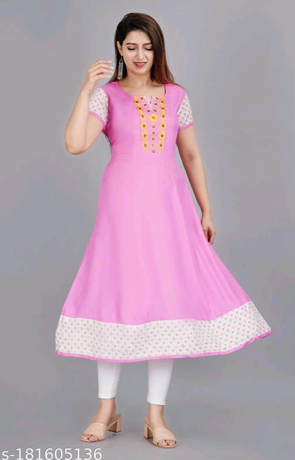 Anarkali Kurtis - L