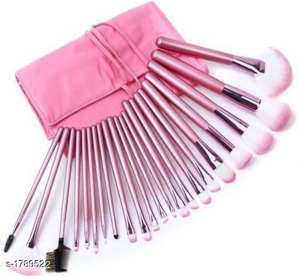 Makeup Brush Set (Set of 24 brushes ) - Pink