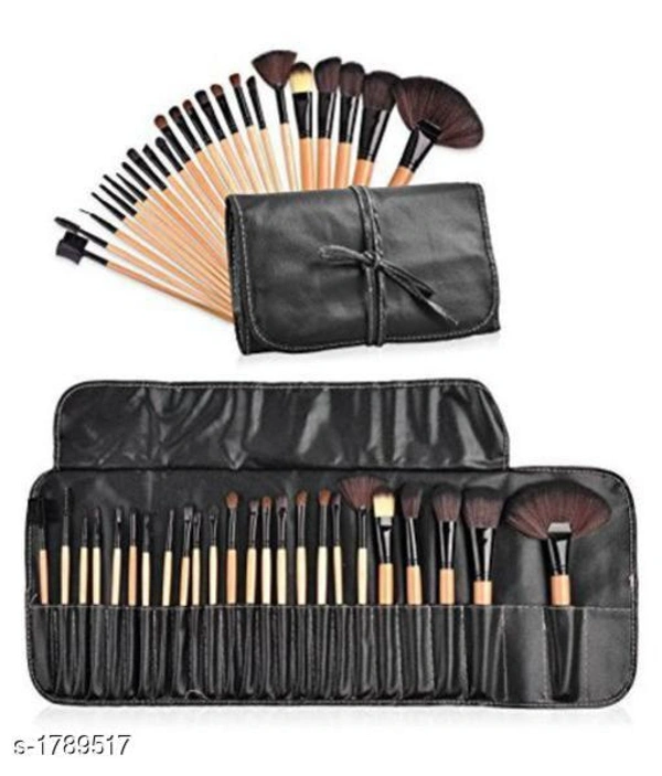 Makeup Brush Set (Set of 24 brushes ) - Black