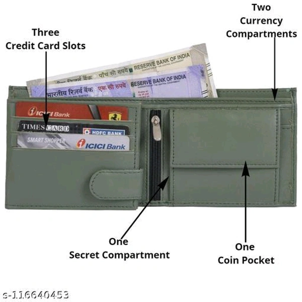 StylesModern Men Wallets - Green