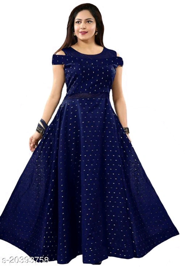 Aakarsha Ensemble Kurtis - M, Blue