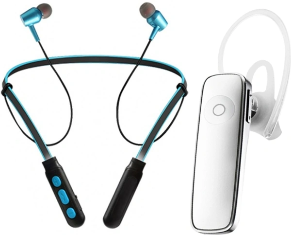 bluetooth headset B11-K1 combo bluetooth earphone Bluetooth Headset - Black