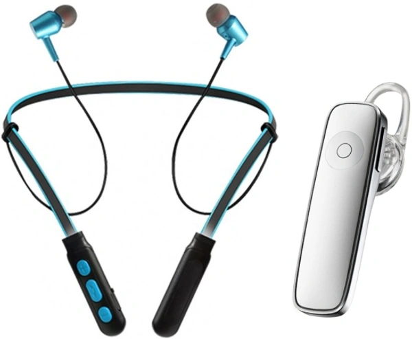 bluetooth headset B11-K1 combo bluetooth earphone Bluetooth Headset - Black