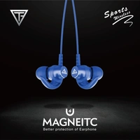 Fire 500v2 Neckband hi-bass Wireless Bluetooth headphone Bluetooth Headset - Blue