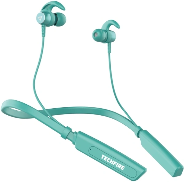 Fire 500v2 Neckband hi-bass Wireless Bluetooth headphone Bluetooth Headset - Green